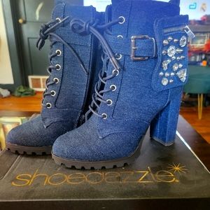 Philomena Lug Sole Bootie